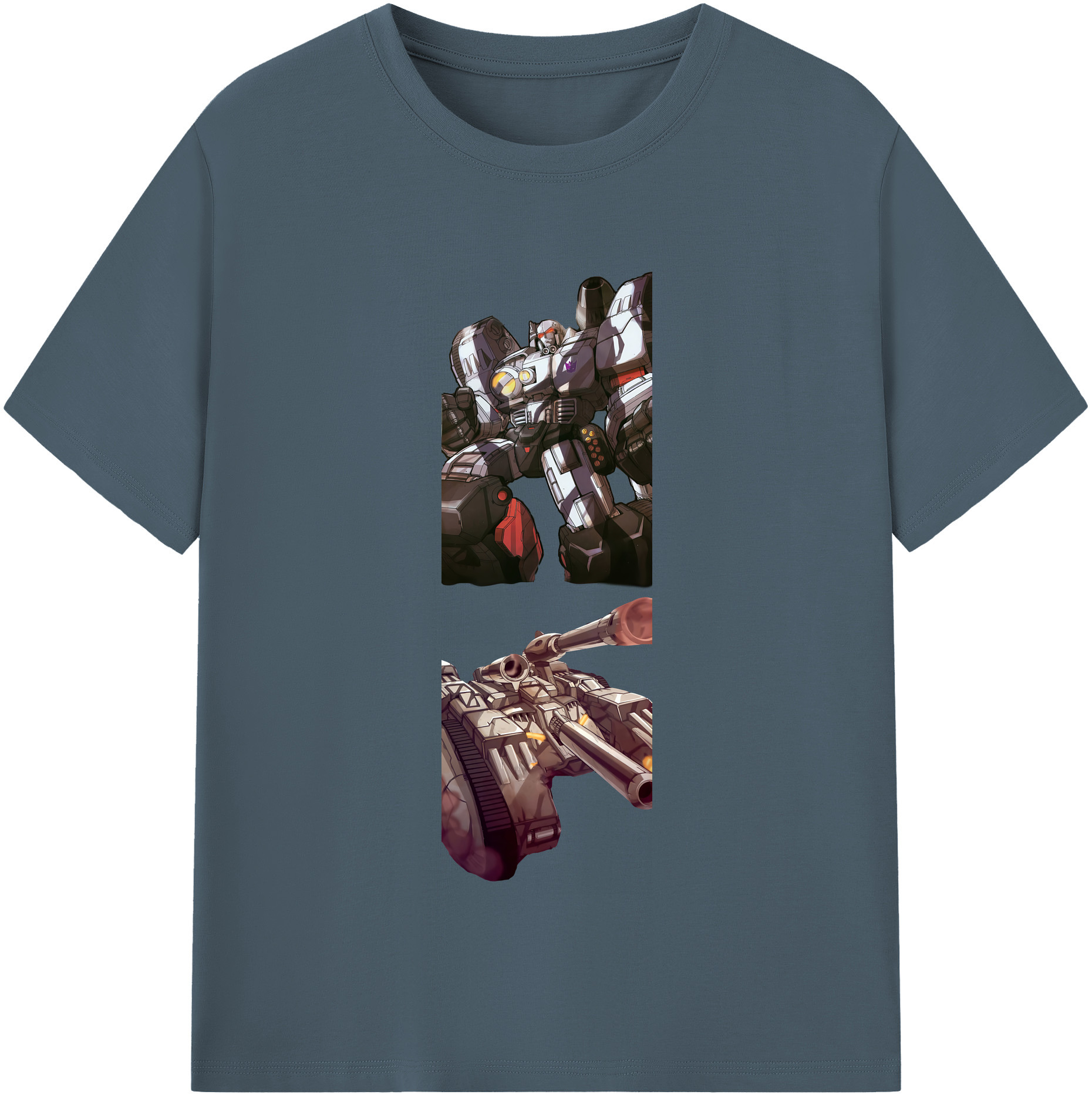 （画像用） Transformers トランスフォーマー 綿100％半袖Tシャツ（フロントプリント）